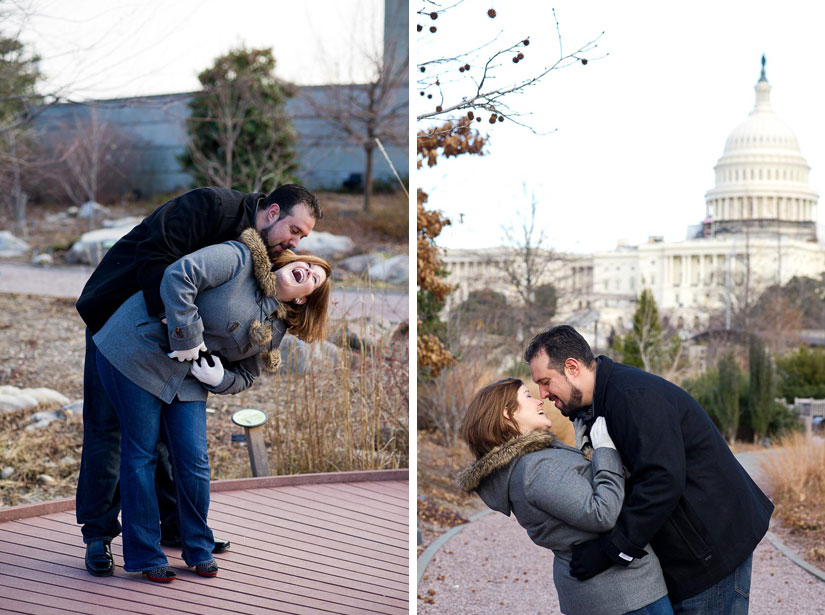 capitol hill engagement photography