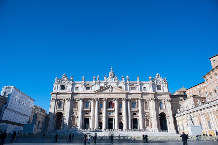 st. peter's basilica in the vatican