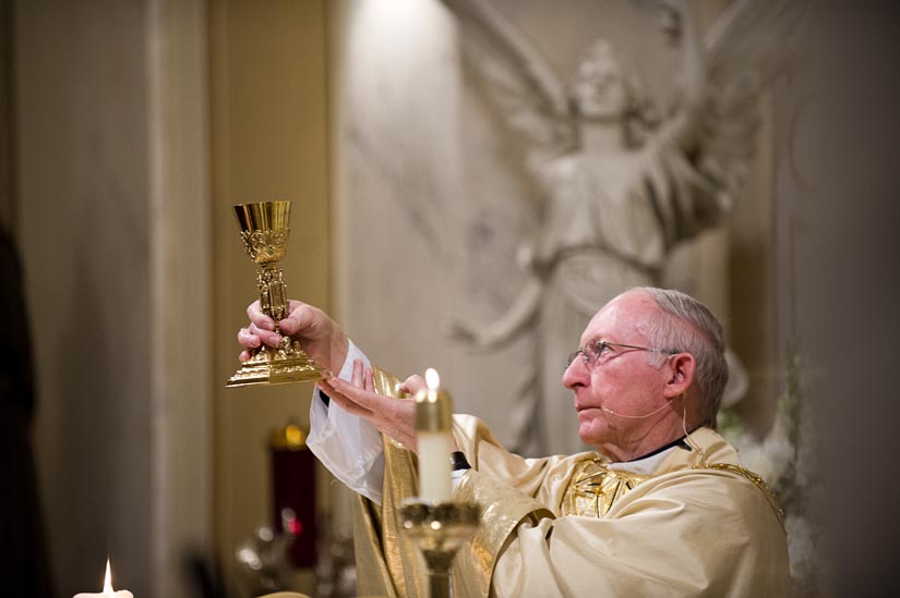 priest at dc holy rosary church