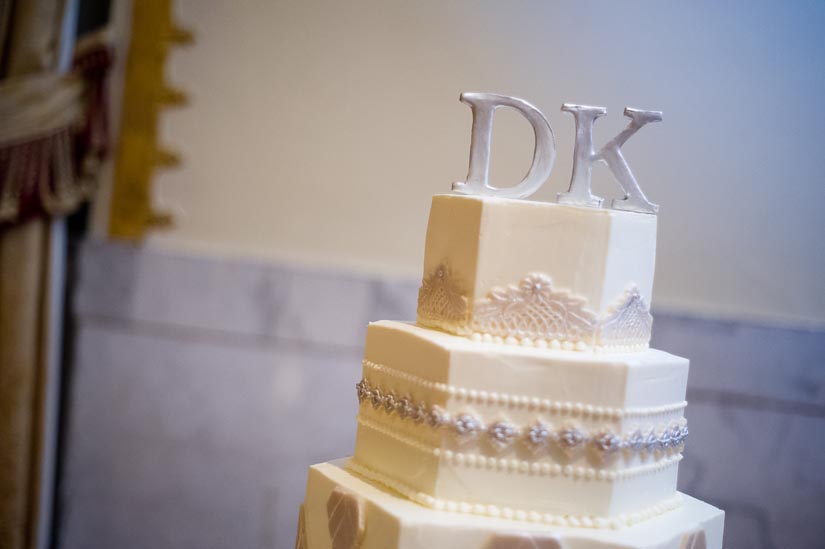 wedding cake from mayflower in dc