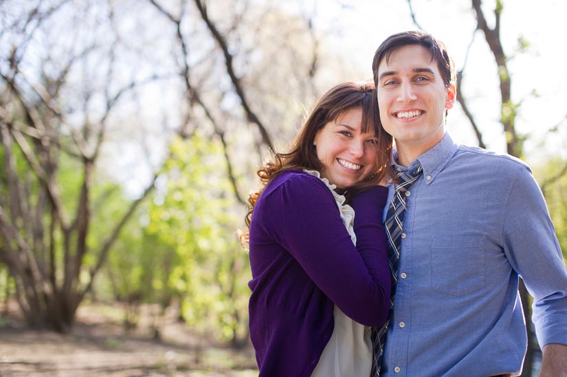 engagement session in prospect park