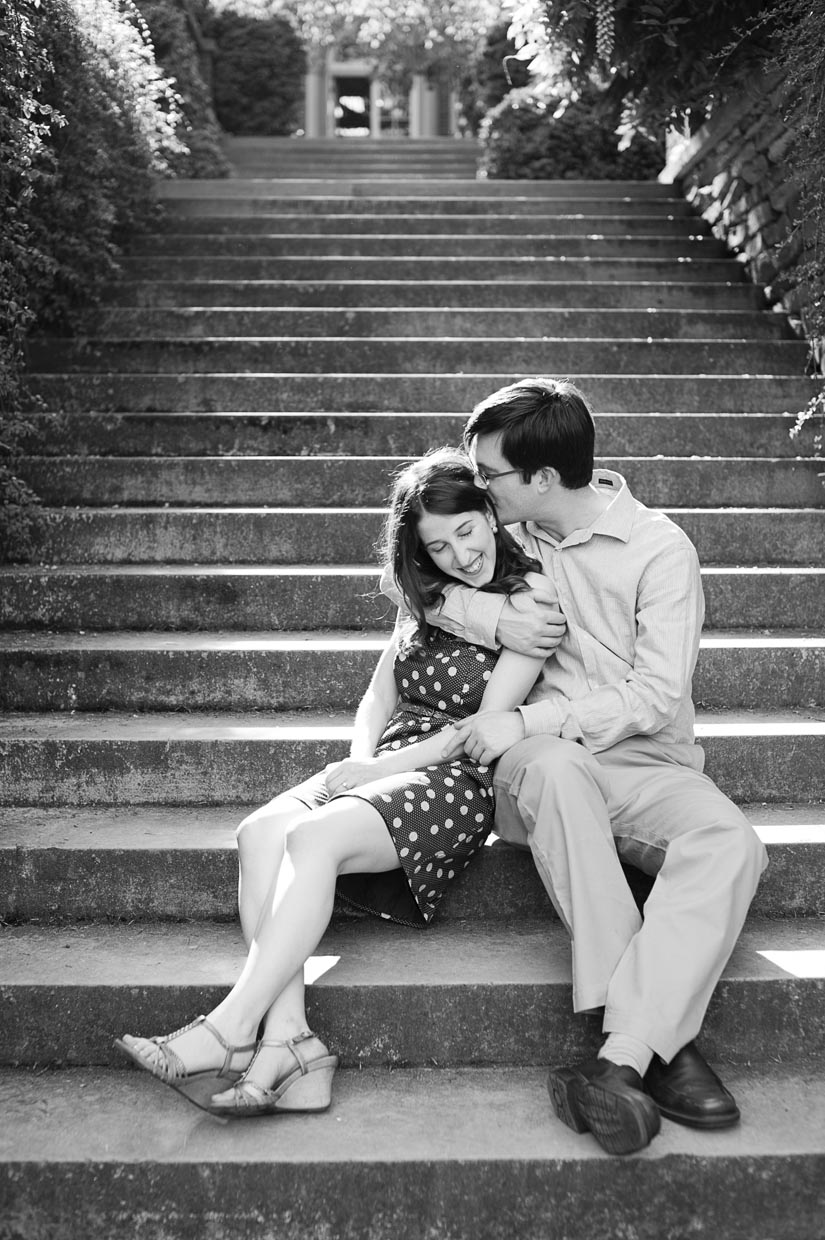 Dumbarton Oaks engagement session