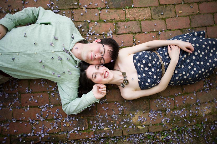 dumbarton oaks engagement photography