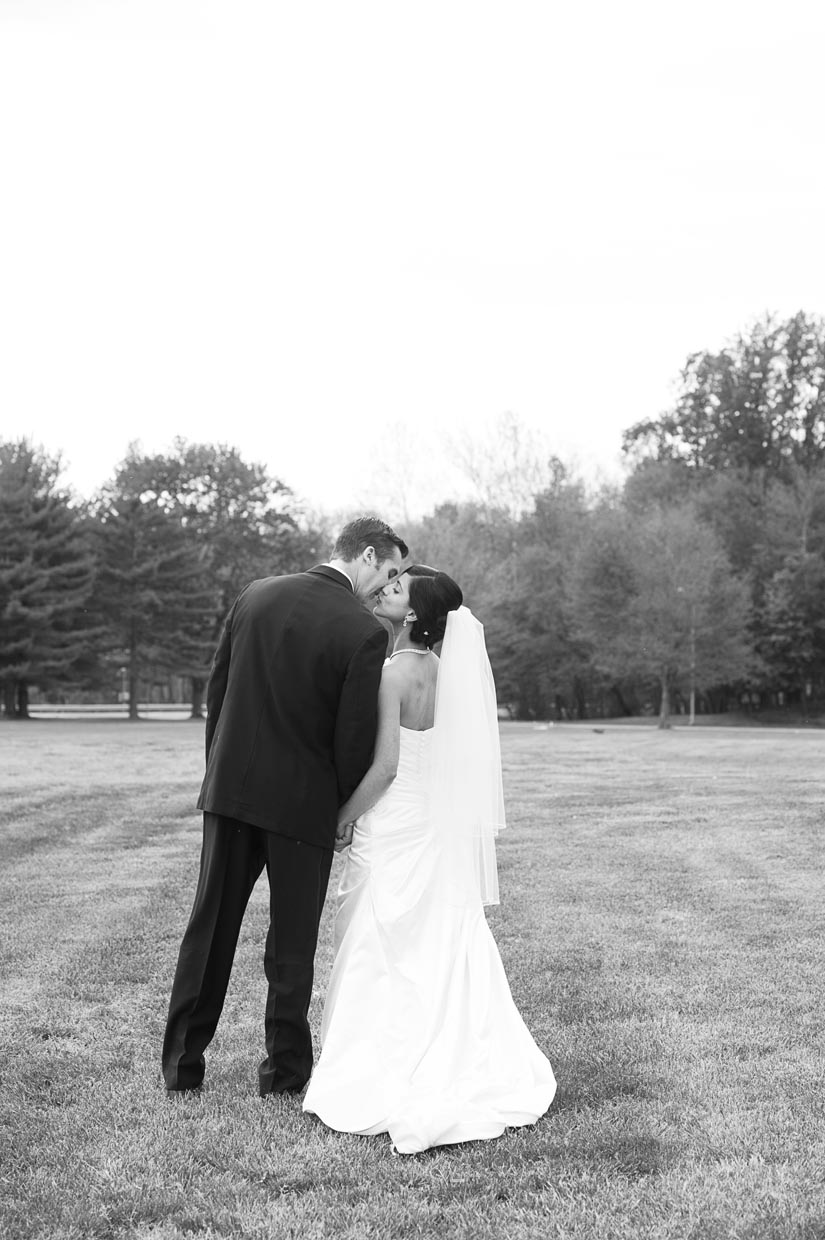 bride and groom portrait at quantico chapel