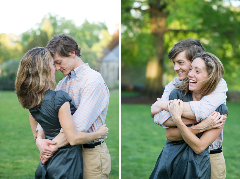 engagement photography at the national cathedral