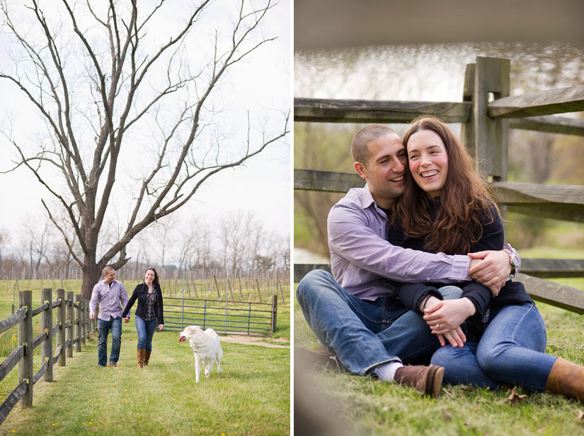virginia country engagement photography