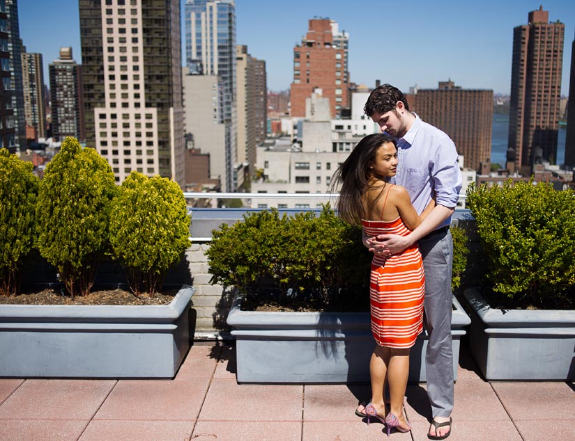 manhattan engagement session