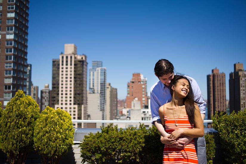 engagement photography in new york city