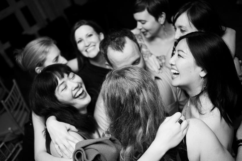 guests dancing at the oaks waterfront inn