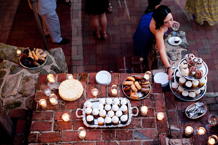 dessert spread at patapsco female institute