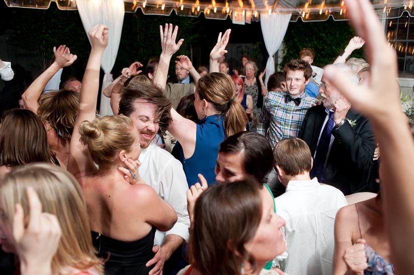 crazy awesome wedding reception dance party