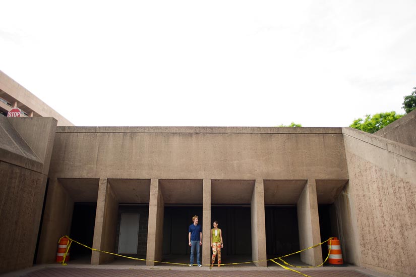 l'enfant plaza engagement photography