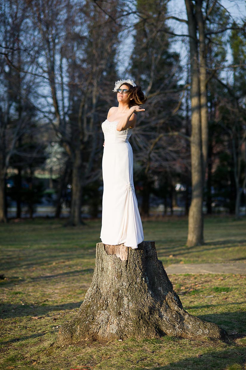 funky wedding photography in arlington, va