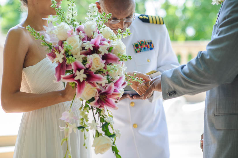 ring ceremony at meridian house