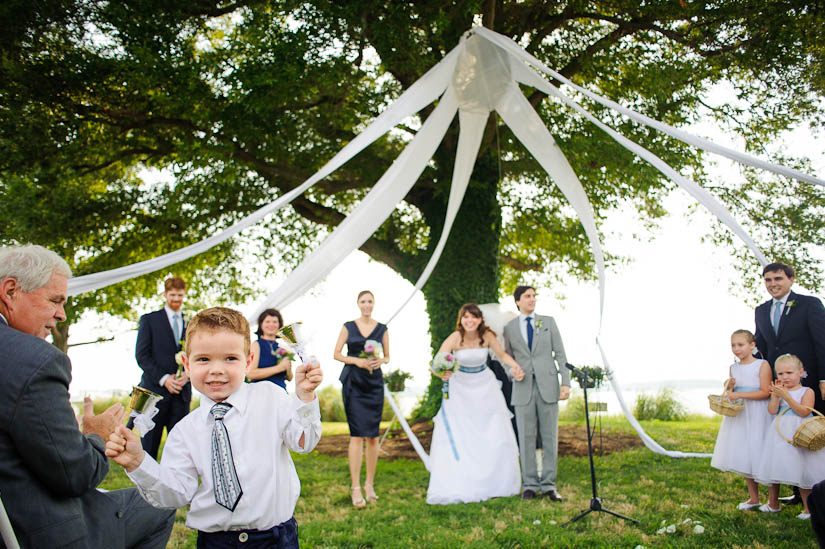 ringbearer with bells