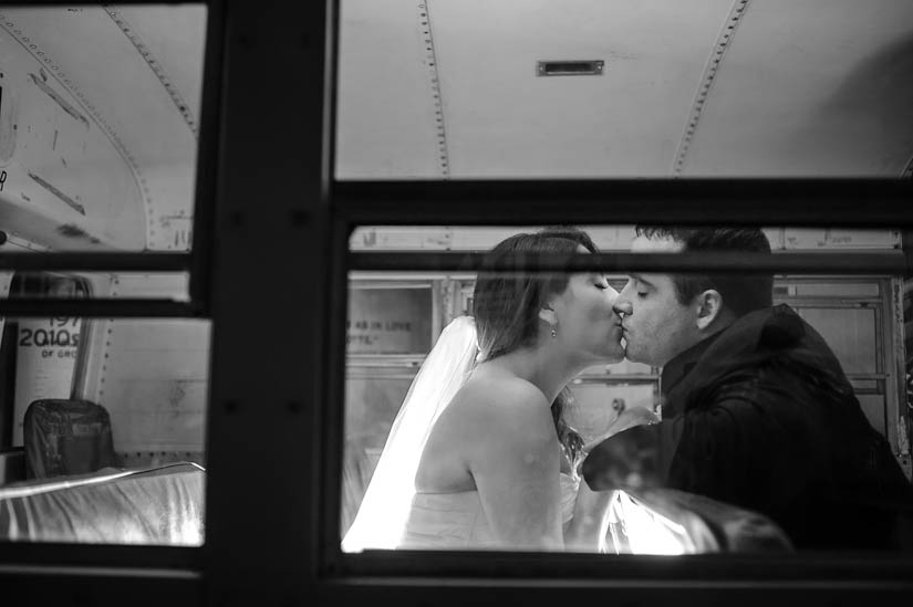 bride and groom portrait at levine museum of the new south