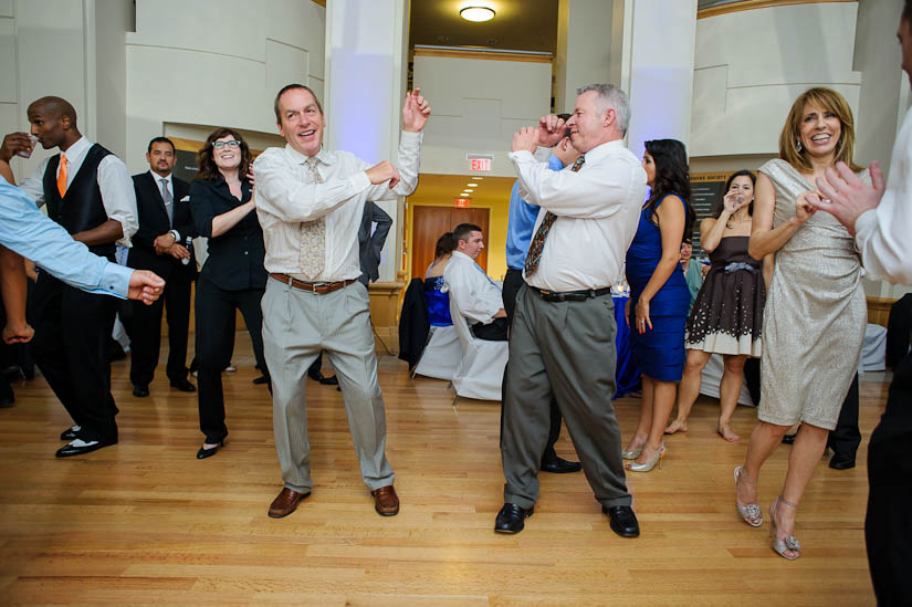 relatives get down at levine museum of the new south wedding
