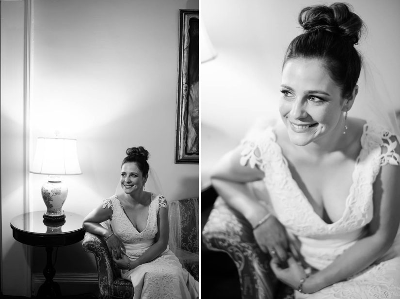 classical bridal portrait at arts club of washington