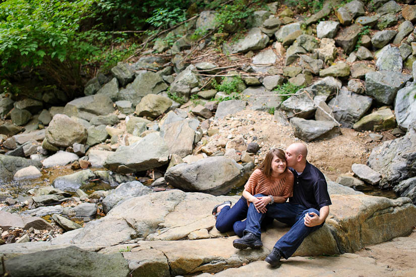 glen echo park engagement session