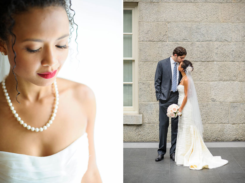 bride and groom portraits in washington dc