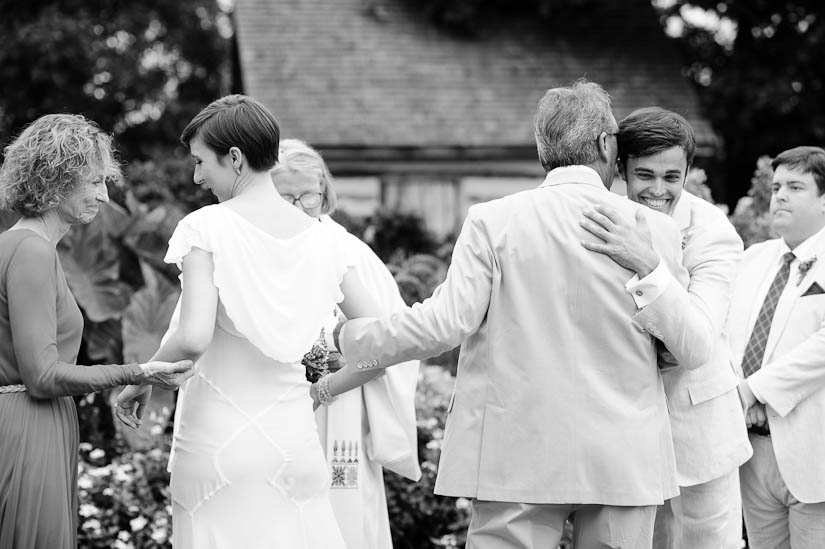 wedding ceremony at woodlawn manor