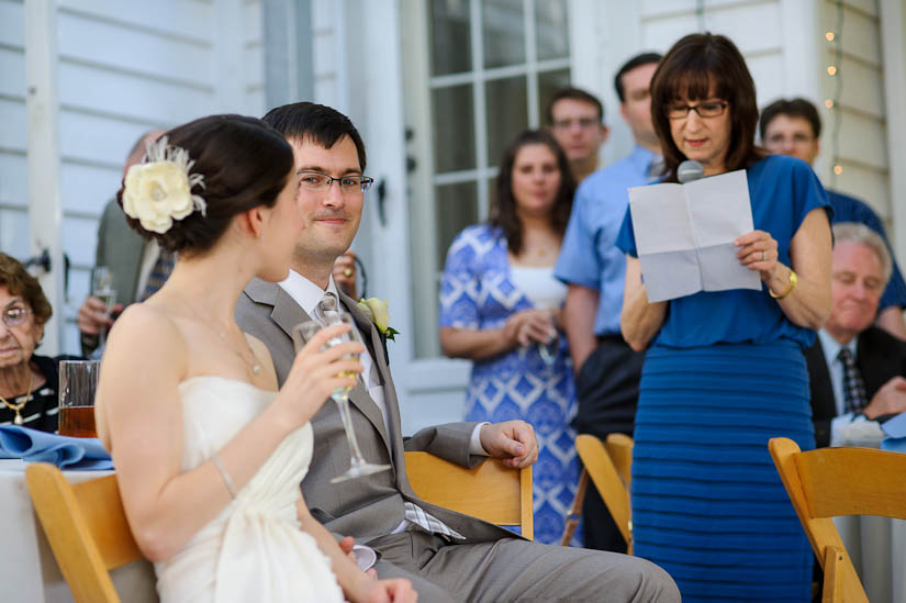 speeches at mountain lakes house wedding reception