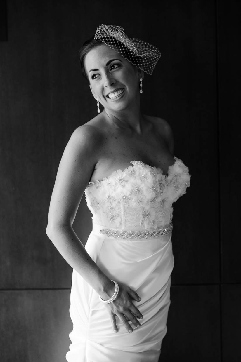 beautiful bride in washington dc