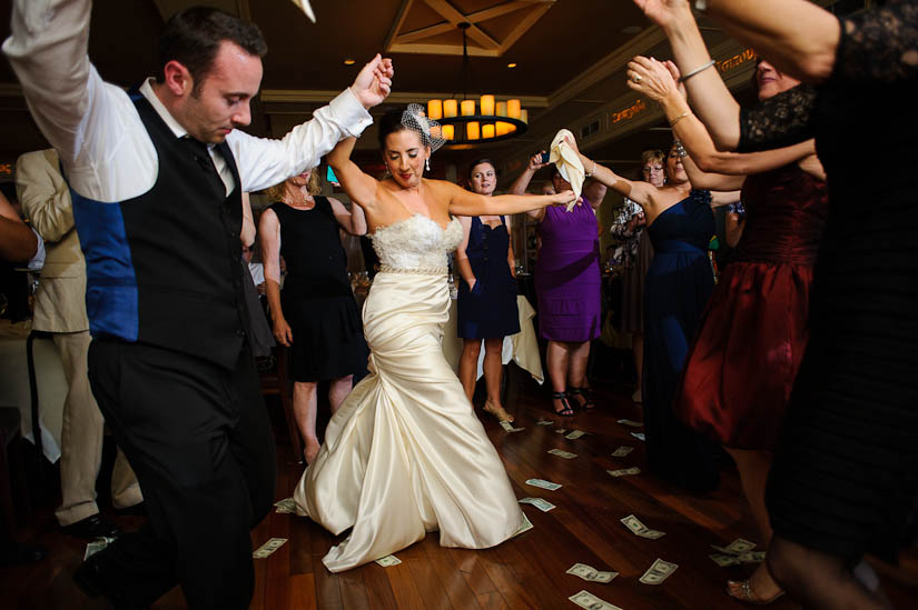 greek dancing at wedding