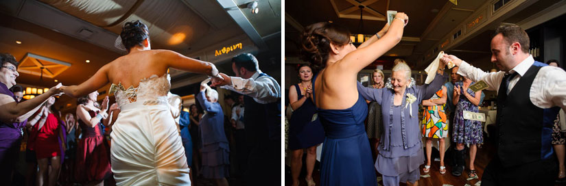 greek dancing at washington dc wedding