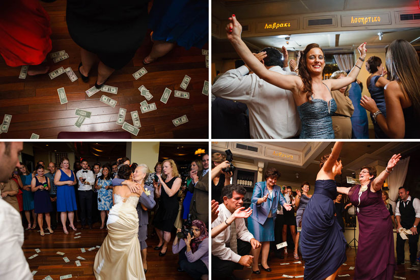 crazy dance party at washington dc greek wedding