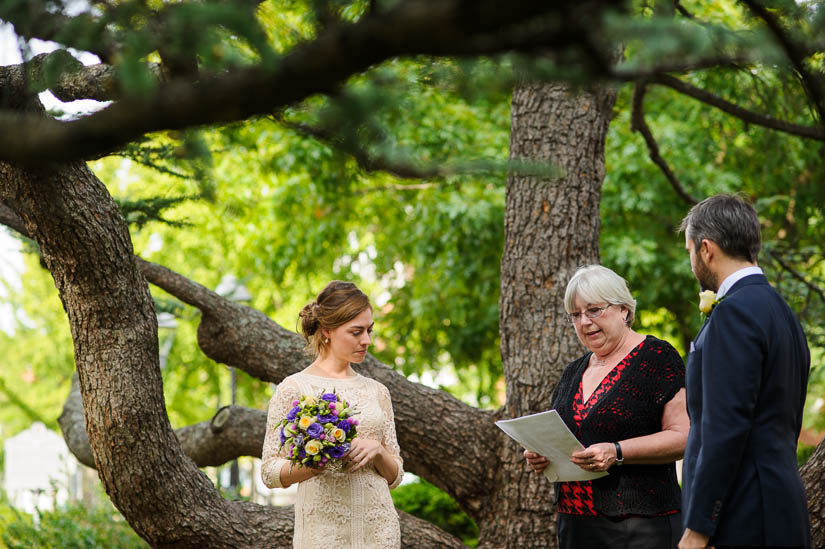 beautiful courthouse wedding in easton, md