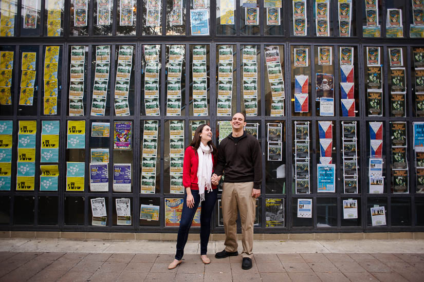 engagement photos at george washington university