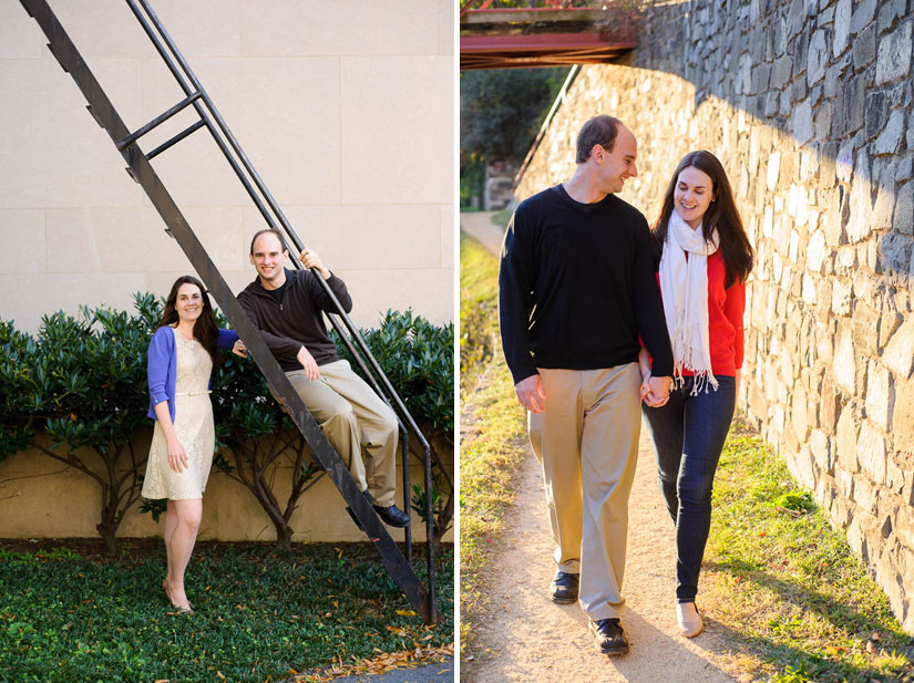 washington dc engagement photo session