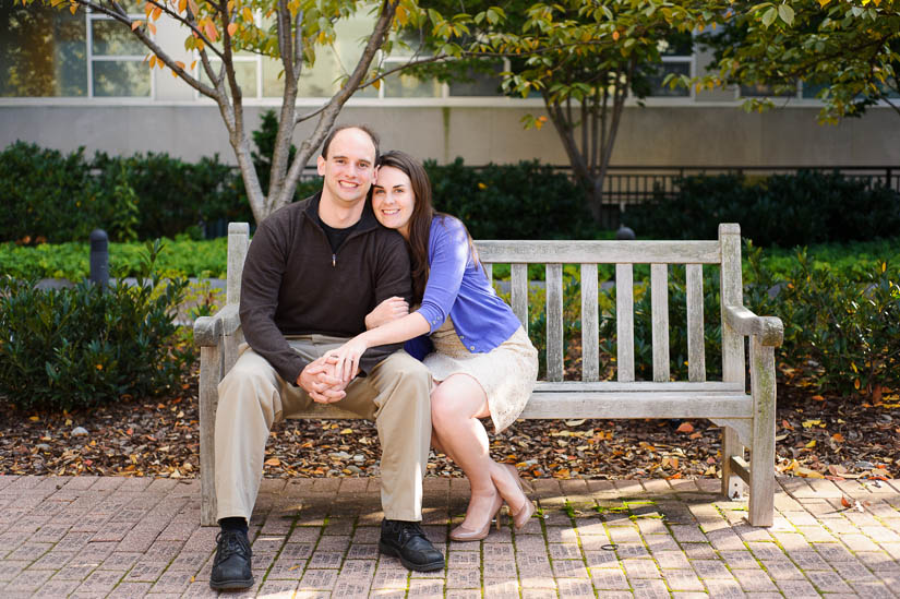 GW engagement session in washington dc