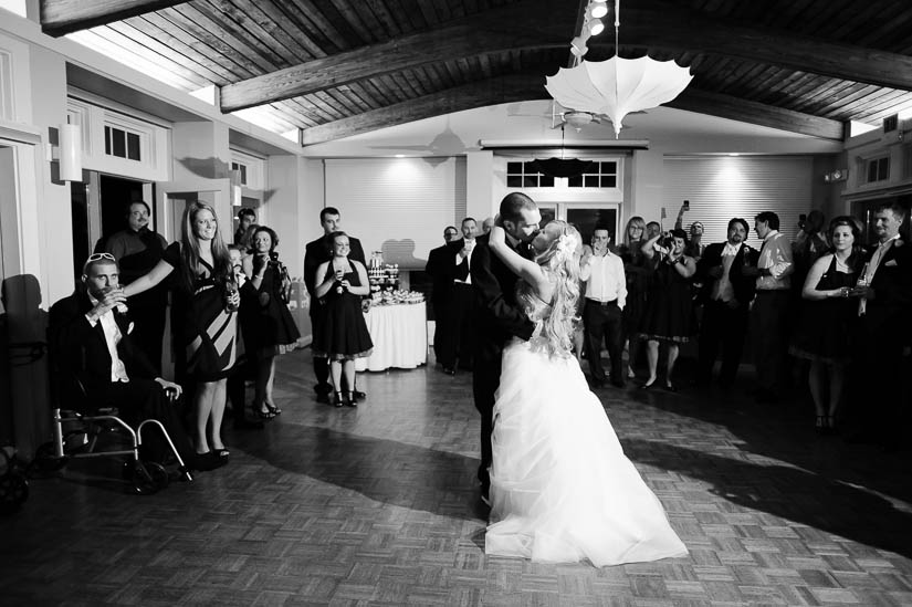 first dance at historic london town wedding