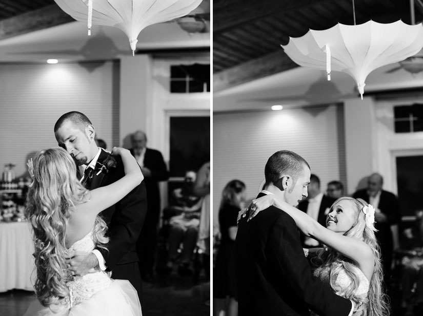 first dance scenes at historic londontown wedding in annapolis