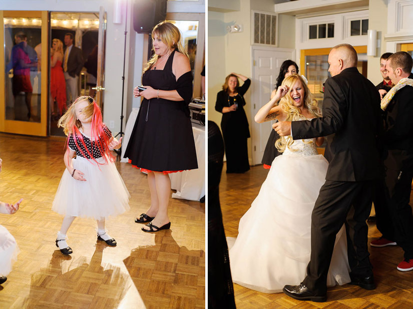 dancing at the wedding at historic london town