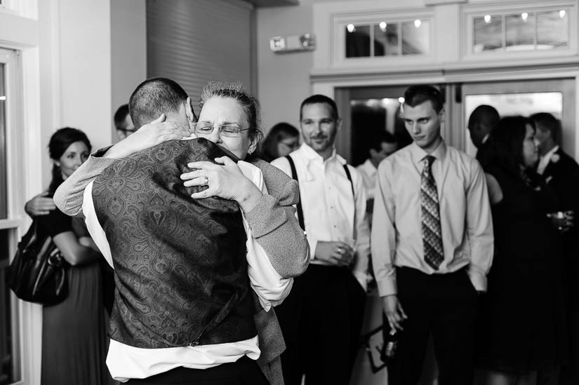 touching moment at historic london town wedding