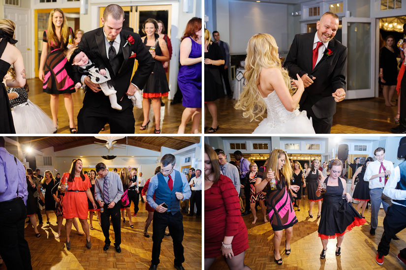 dance party at historic london town wedding in annapolis