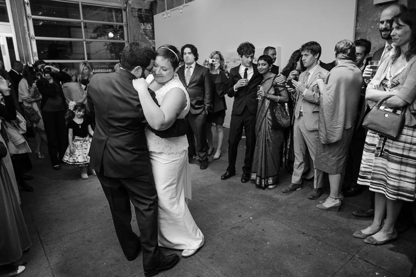 first dance at longview gallery wedding