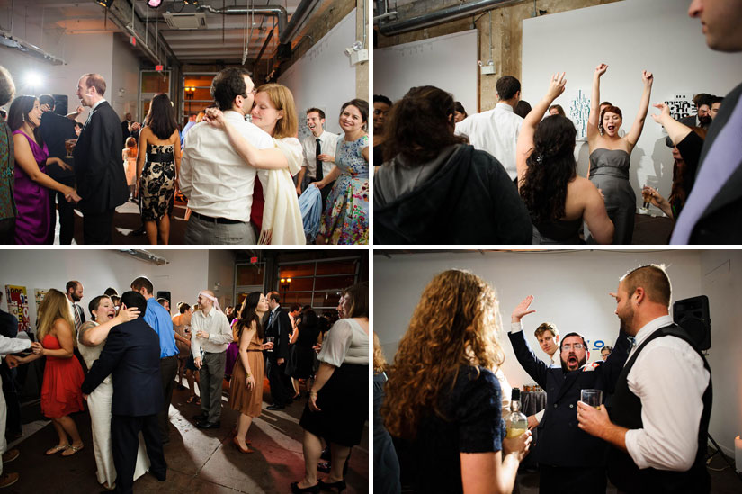 dancing at the wedding at longview gallery in dc