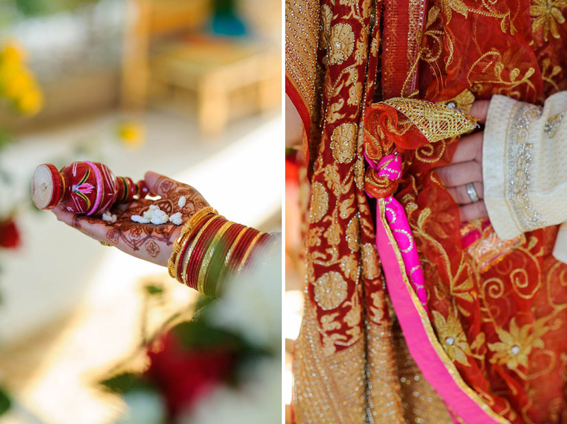 beautiful details at garden falls indian wedding
