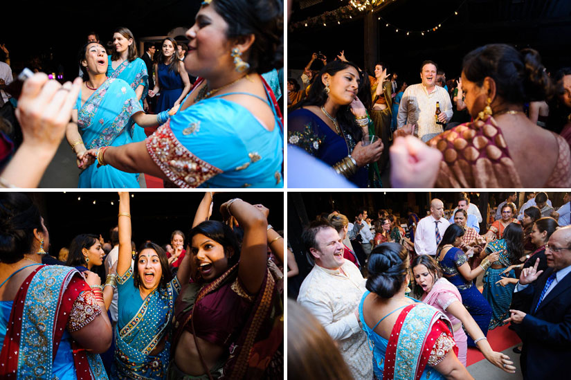 awesome dancing montage at garden falls indian wedding