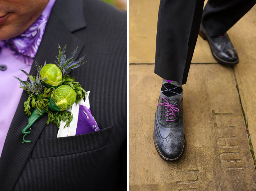 groom details at wedding
