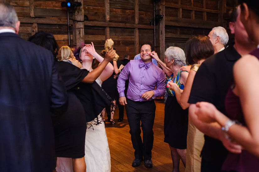 cute moment at the barns at wolf trap wedding