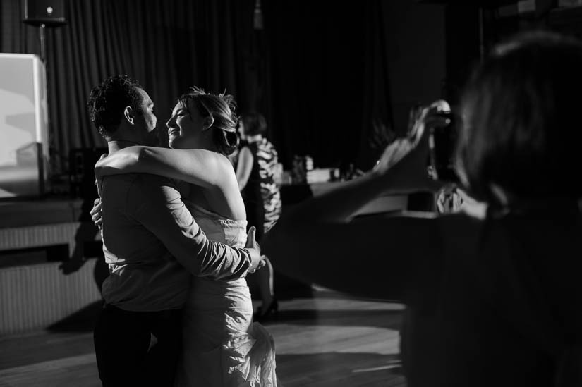 bride and groom dancing at the barns at wolf trap wedding