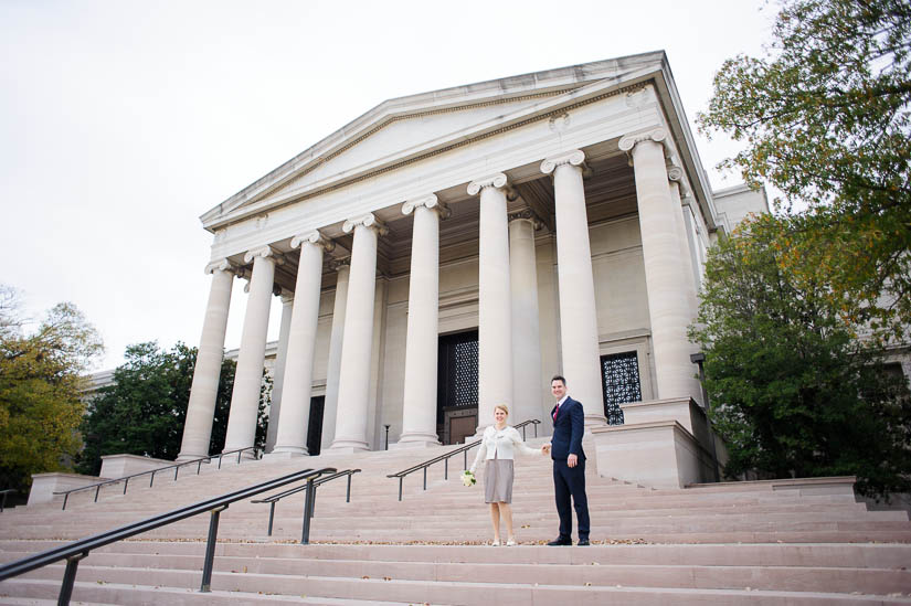 wedding photography at national gallery of art