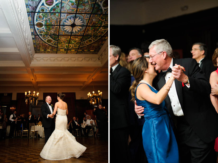 dancing at baltimore's maryland club wedding