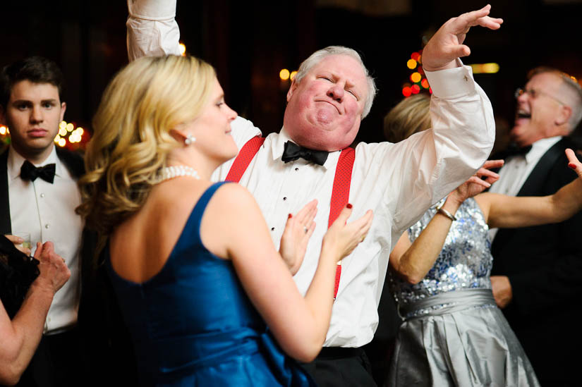 dancing at maryland club wedding