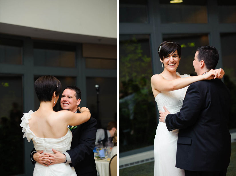 first dance at brookside gardens wedding